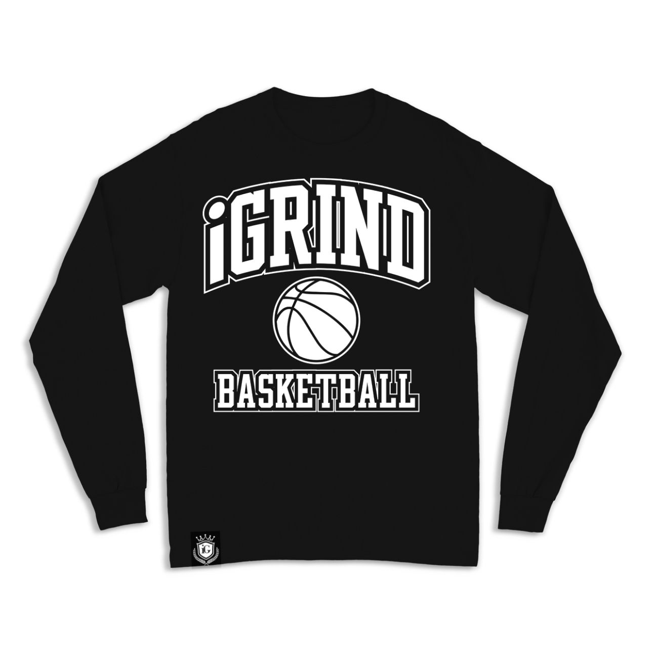 iGrind Basketball Long Sleeve T-Shirt