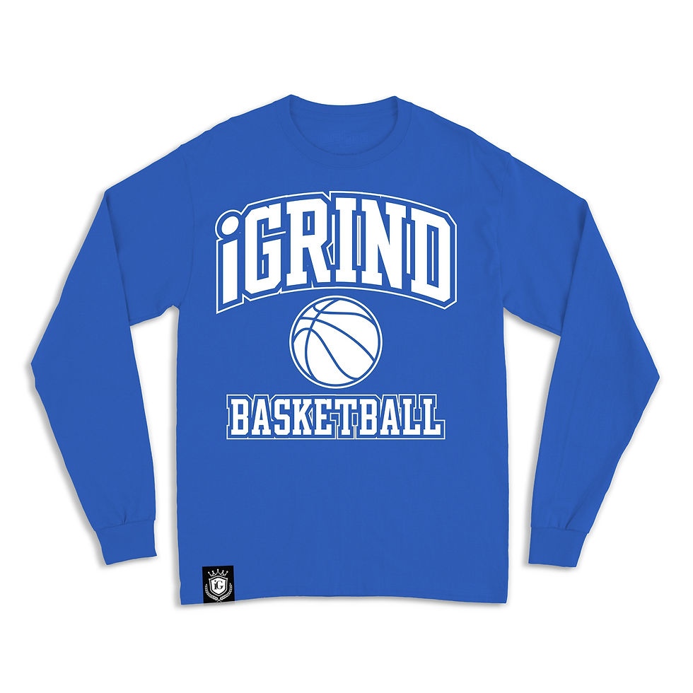 Thumbnail: iGrind Basketball Long Sleeve T-Shirt
