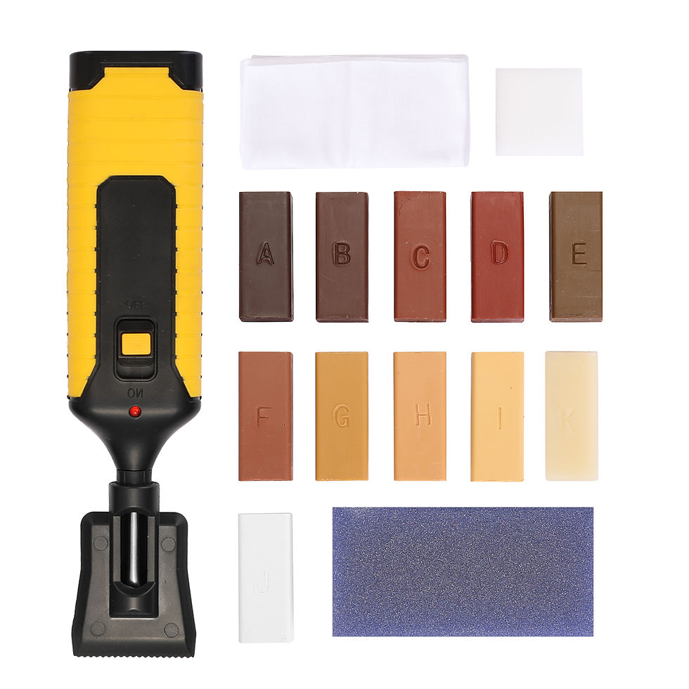 Thumbnail: Wooden Floor Scratches Mending Utility Tool Kit DIY Multifunctional Wood Board R