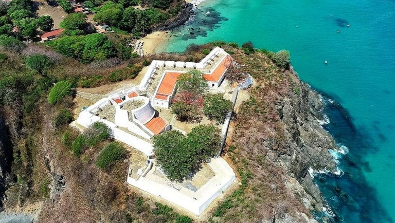 O Forte Nossa Senhora dos Remédios está localizado no Arquipélago de Fernando de Noronha (PE). Crédito: divulgação PPI