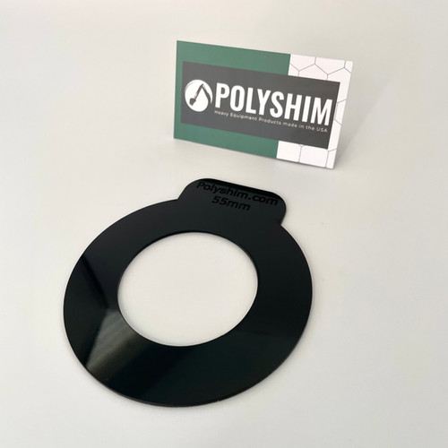 55mm shim 8x pack | Polyshim