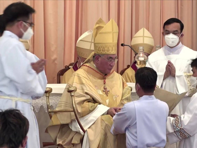 Ordinazione diaconale di Benedict Thawatchai