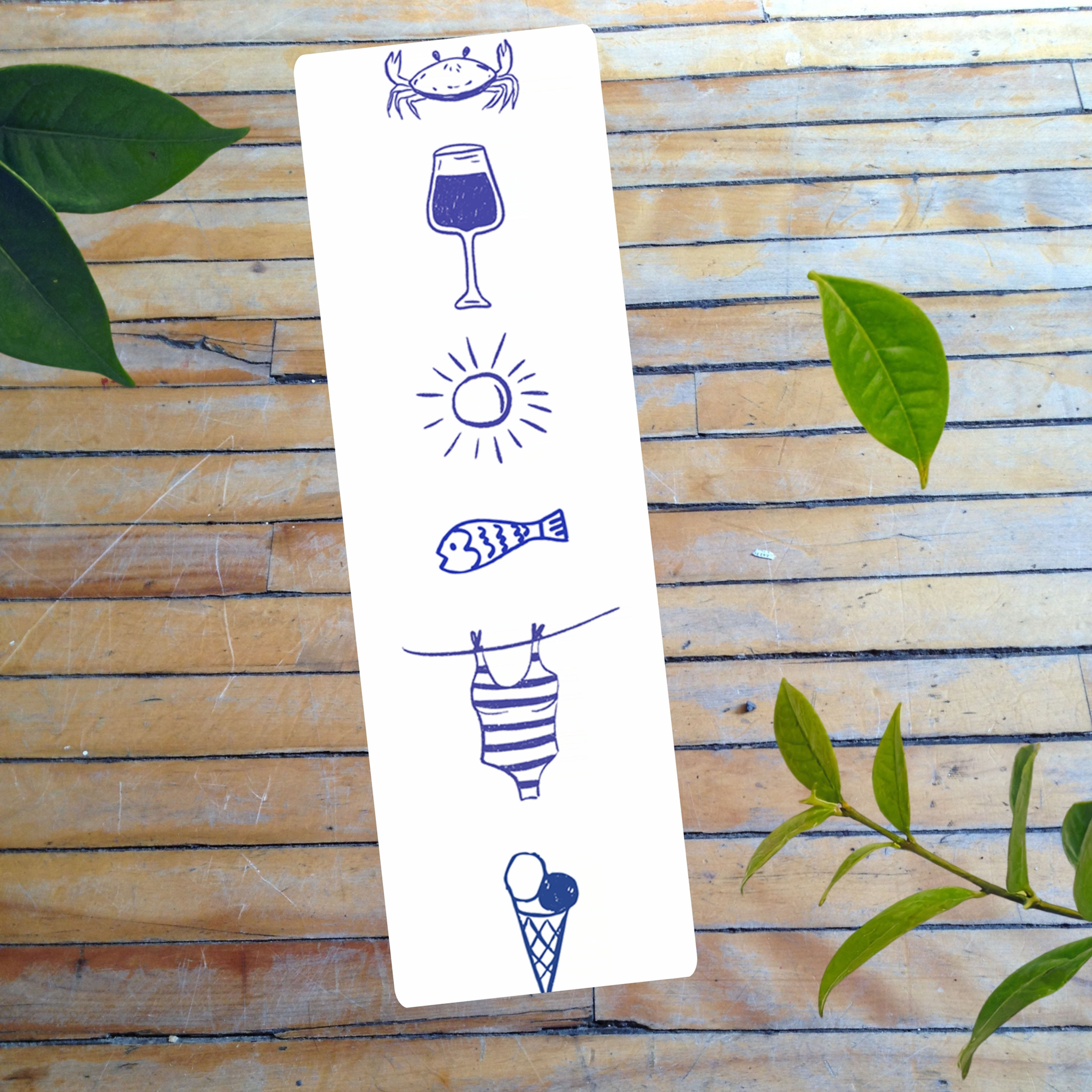 New England Summer Bookmark