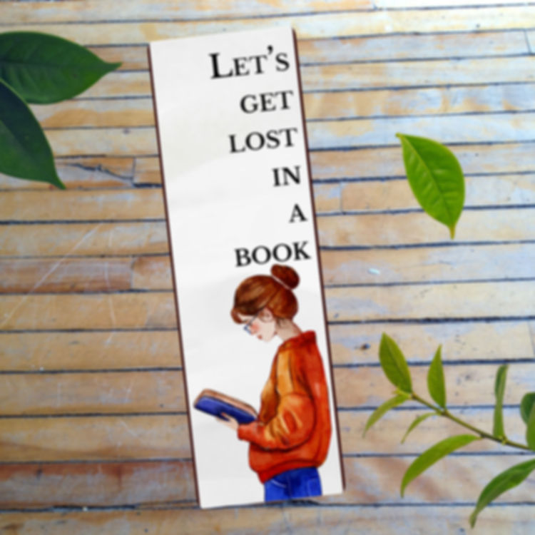 Reading Girl Bookmark