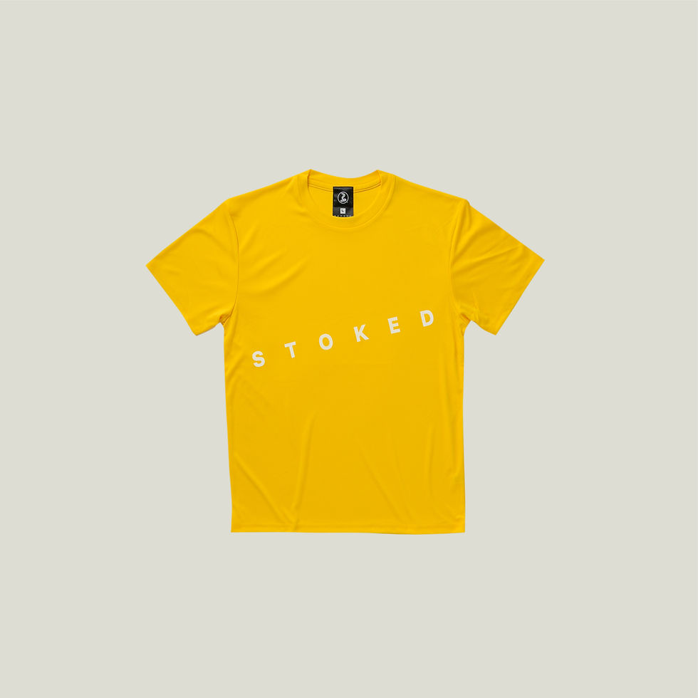 サムネイル： SAPERA wetsuits "STOKED ストーク” graphic  Dry Surf Tee Shirts