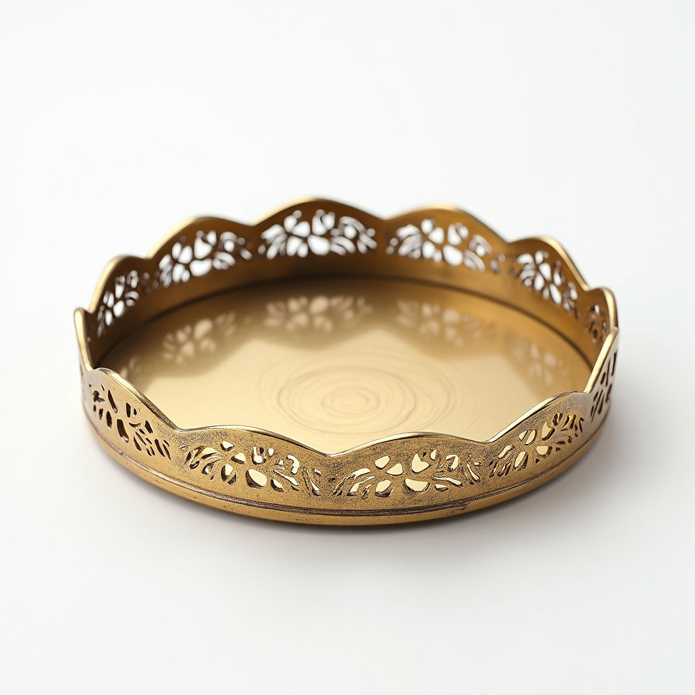 Vintage Brass Tray