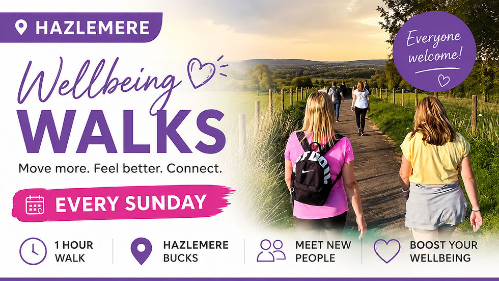 Hazlemere Wellbeing Sunday Walks