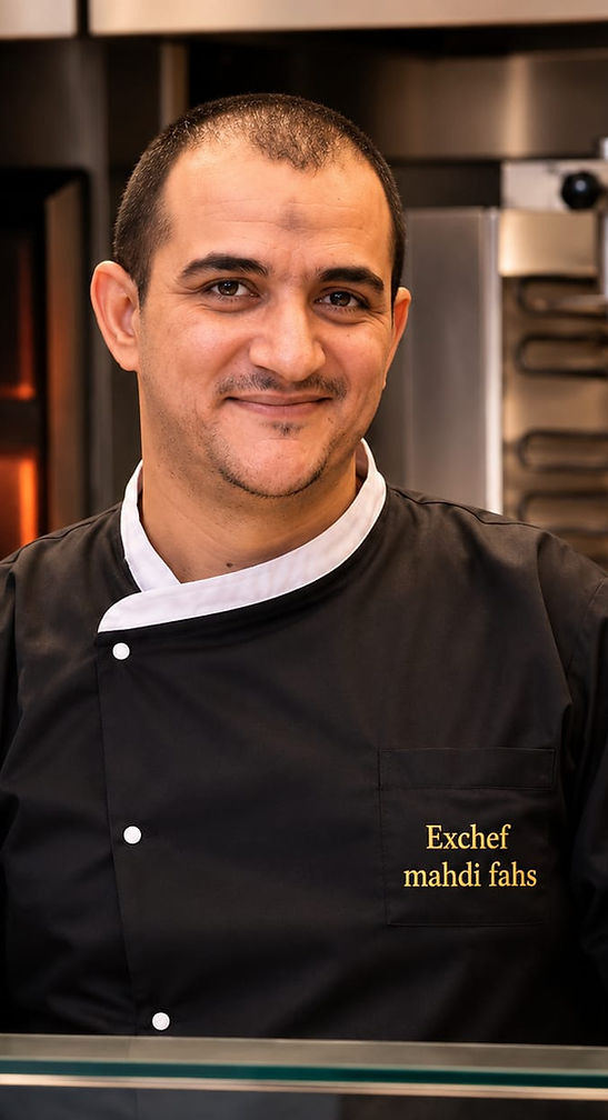 Chef Mahdi Fahs, Founder and Executive Restaurant Consultant at Chef's World Consulting, specializing in restaurant management, hospitality consulting, restaurant operations, and international hospitality projects.