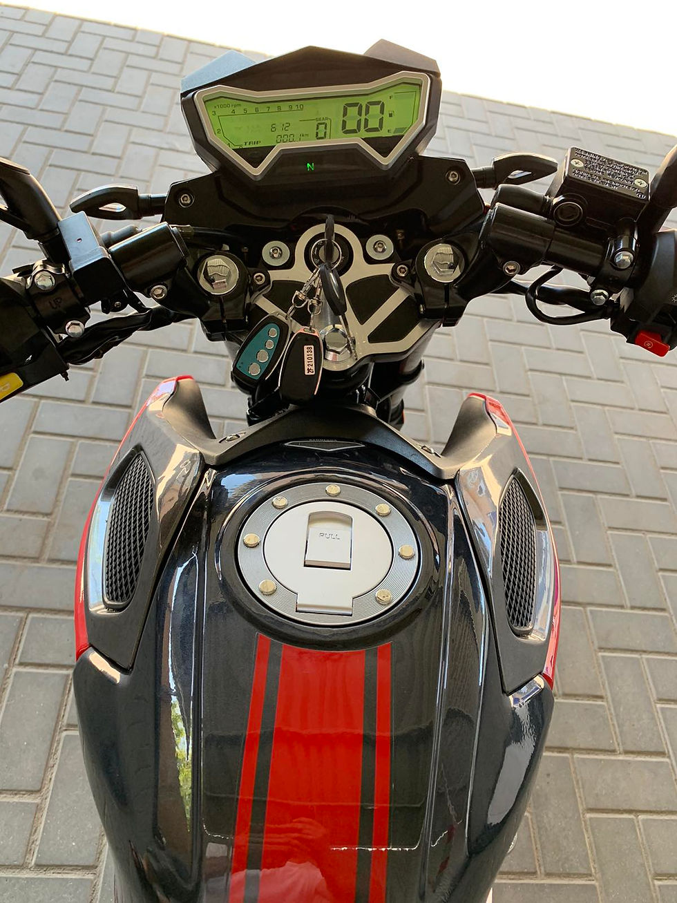 Miniatură: Mototcicleta SENKE 200E