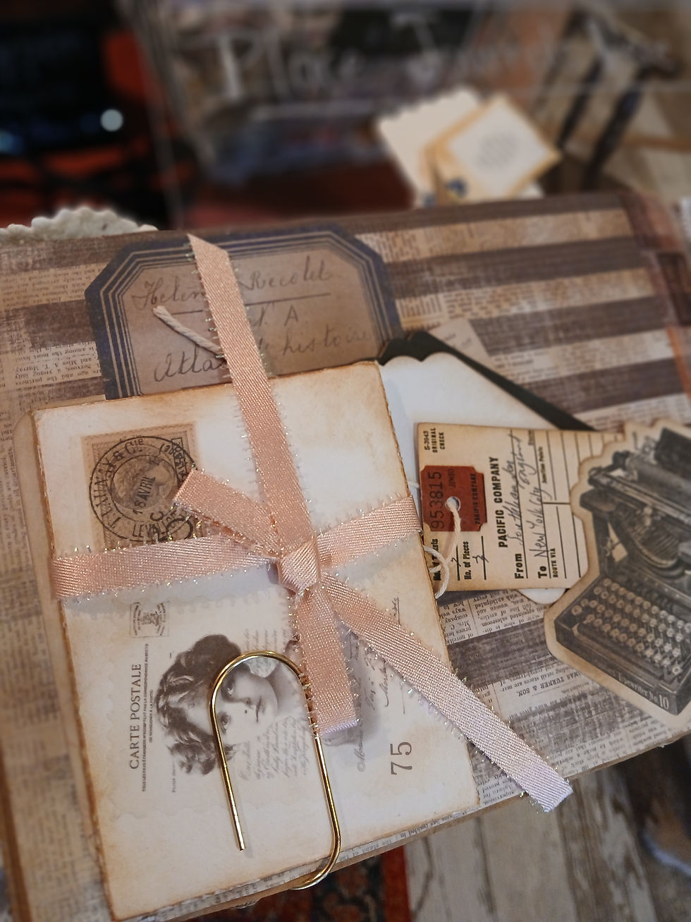 Thumbnail: Titanic Themed Junk Journal