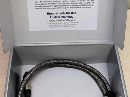 Ethernet кабель Voodoo Silver Nova Ethernet CAT8 vs Nordost The Heimdall 2