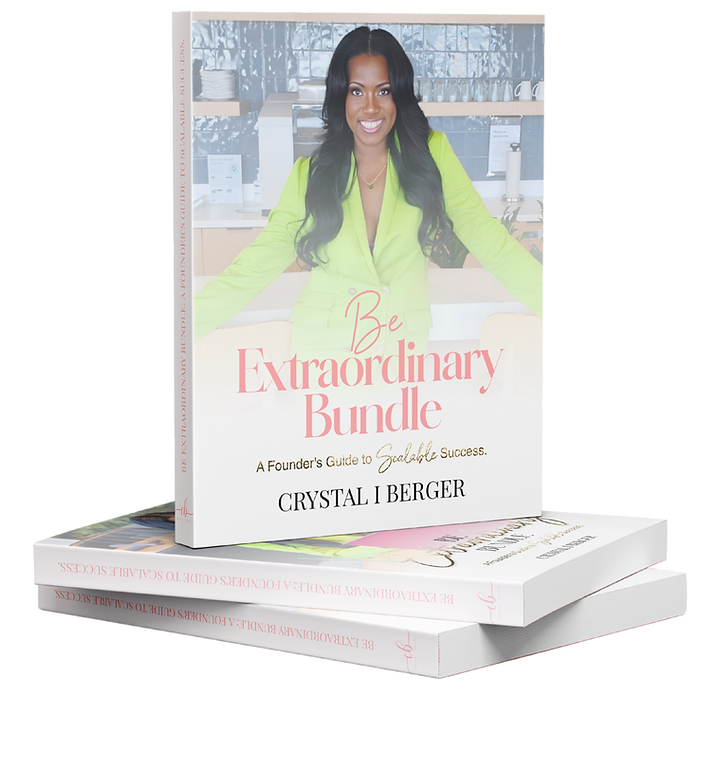 Be Extraordinary Book Cover