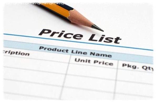 Price List