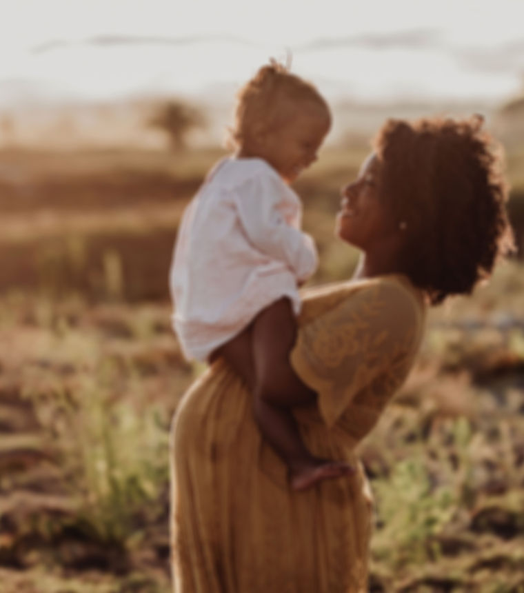 Mutter und Kind in Burkina Faso