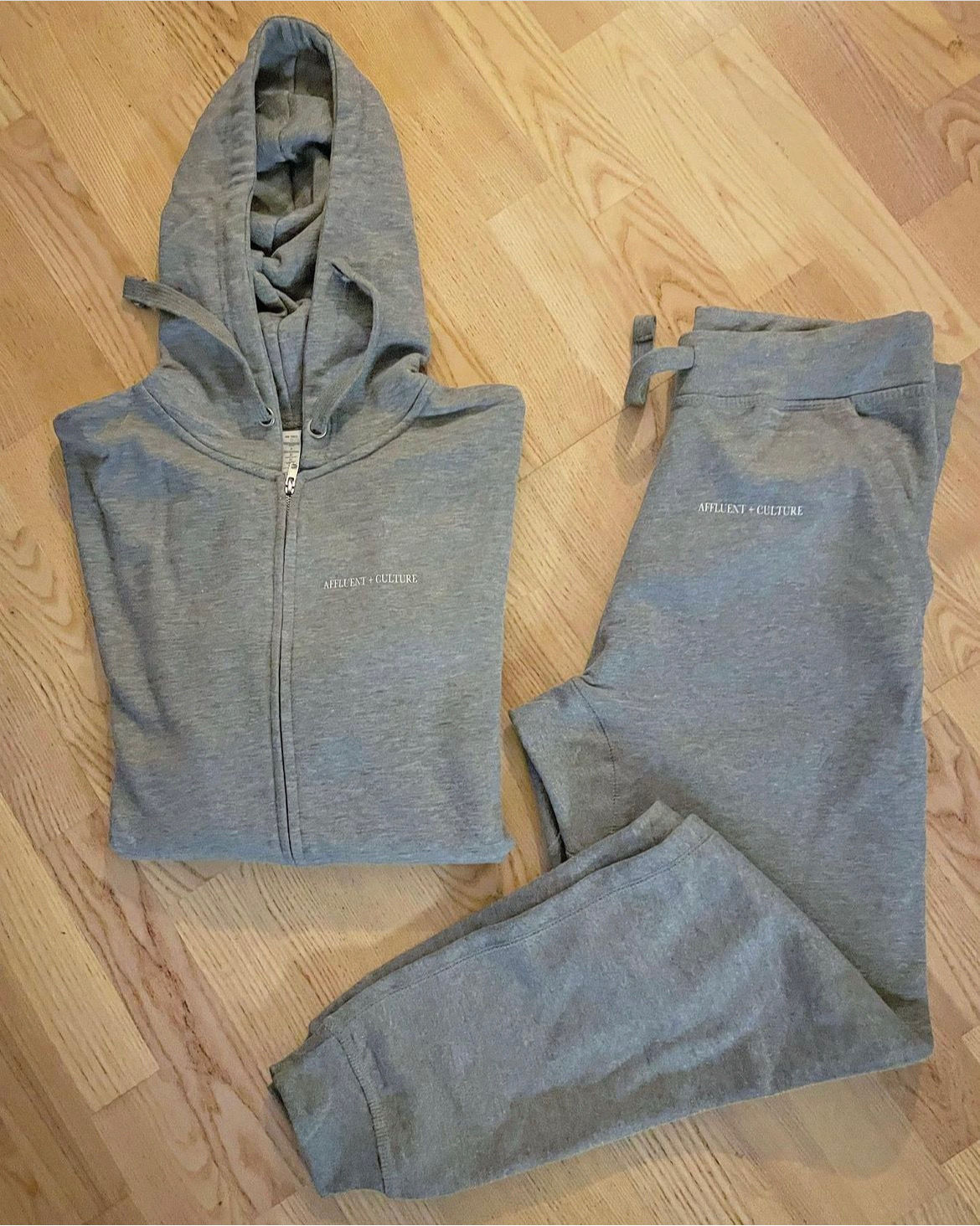 Unisex Carbon Grey HF Sweatsuit(Zip up Hoodie)