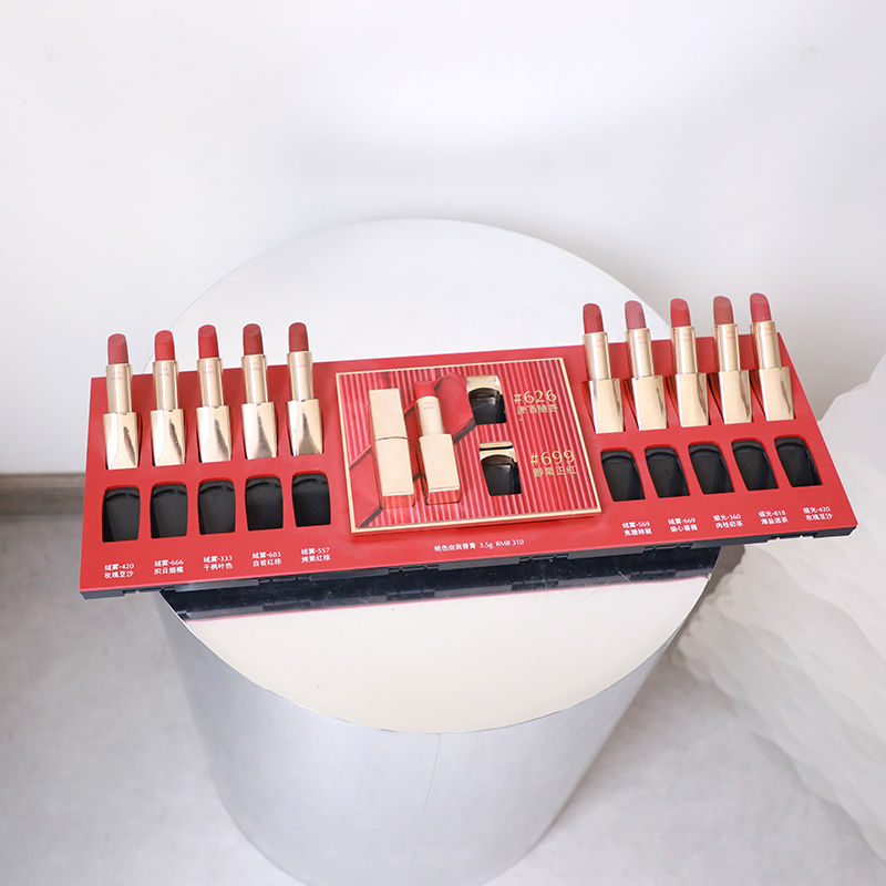 Thumbnail: Acrylic lipstick desktop ornaments cosmetic display holder