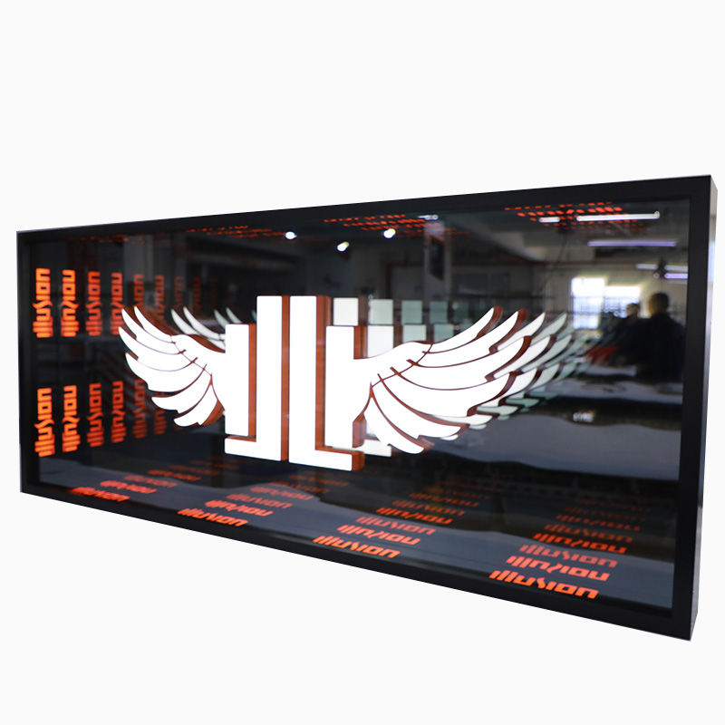 Miniature : Yijiao Acrylic Layered Mirror Signage - Ideal for Retail, Events, and Interior Decor Effect
