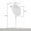 Thumbnail: Countertop Metal Necklace Display Plate Jewelry Display Stand