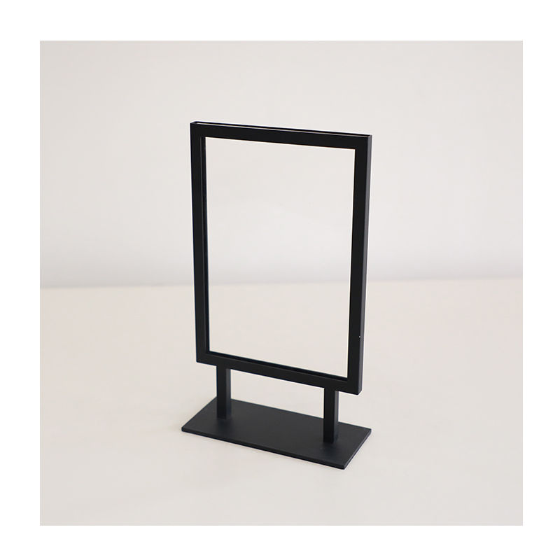 Thumbnail: Adjustable Height Floor Metal Base Plastic Pop Snap Promotional Display Board