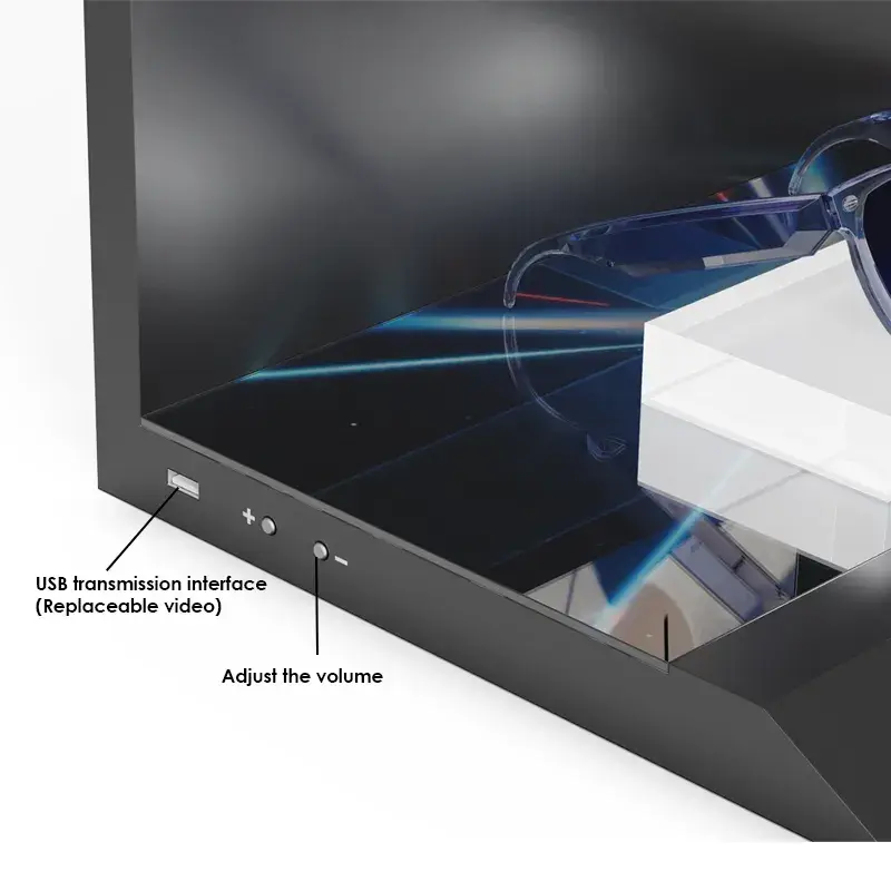Thumbnail: LCD Vedio Blu-Ray Test Optical Display Stand Countertop Glasses Display Tray