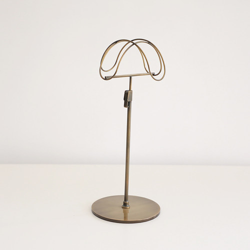 Stable Stainless Steel Metal Hat Rack Hat Display Stand Adjustable Hat ...