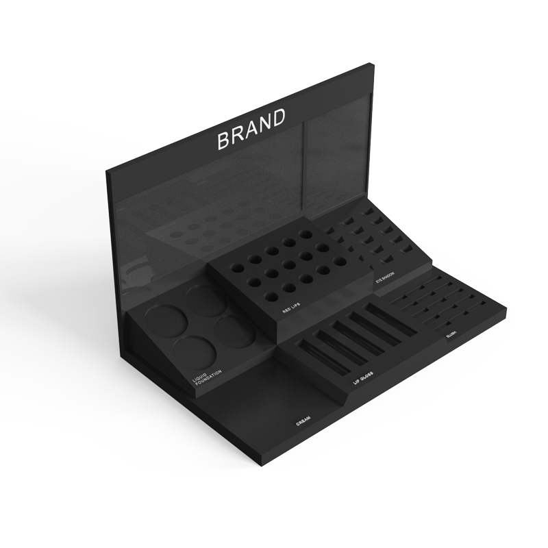 Thumbnail: Luxury Printing Logo Acrylic Cosmetic Lipstick Countertop Display Stand
