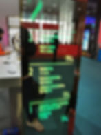 Yijiao Infinity Mirror Illuminated 3d Led Neon Glass Tube Signage Decorate Mirror Sign Effect