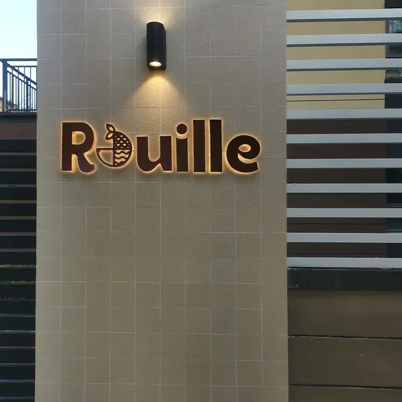 Miniature : Waterproof Backlit Metal Channel Letters | Halo Lit LED Signage