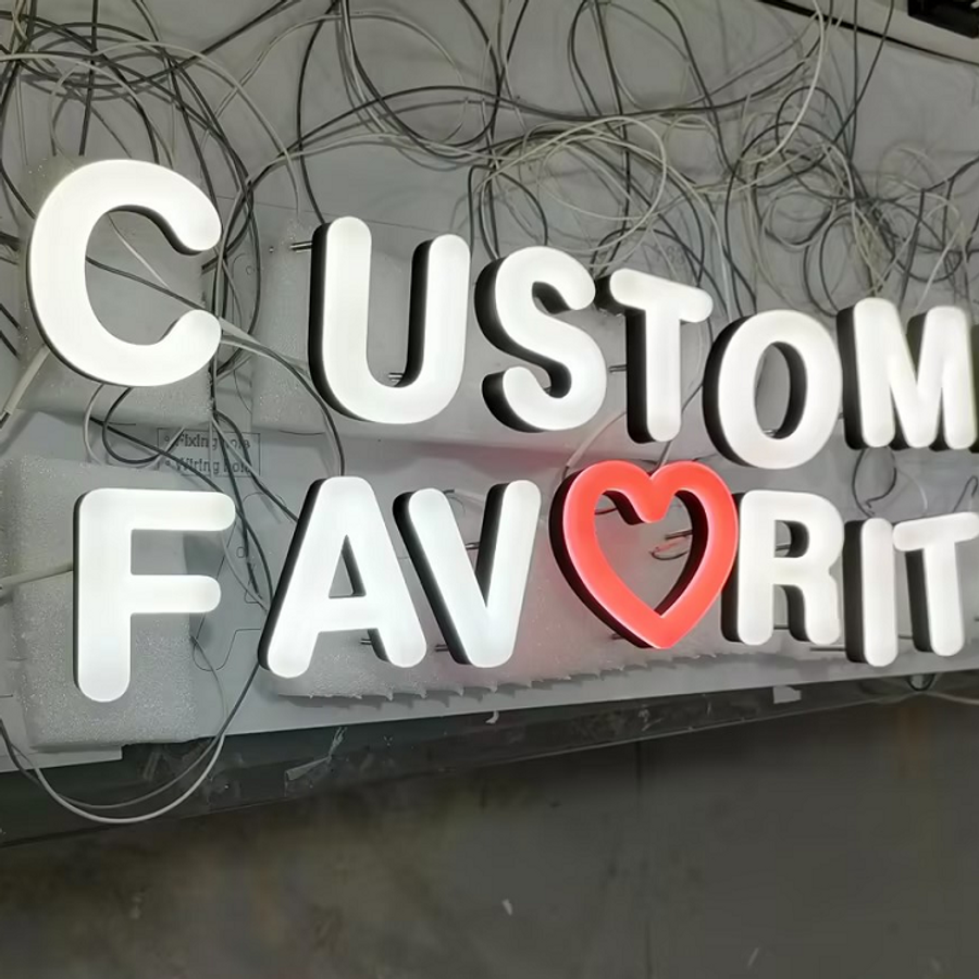 Miljøvenlige Akryl Faux Neon Skilte til Hjemmet