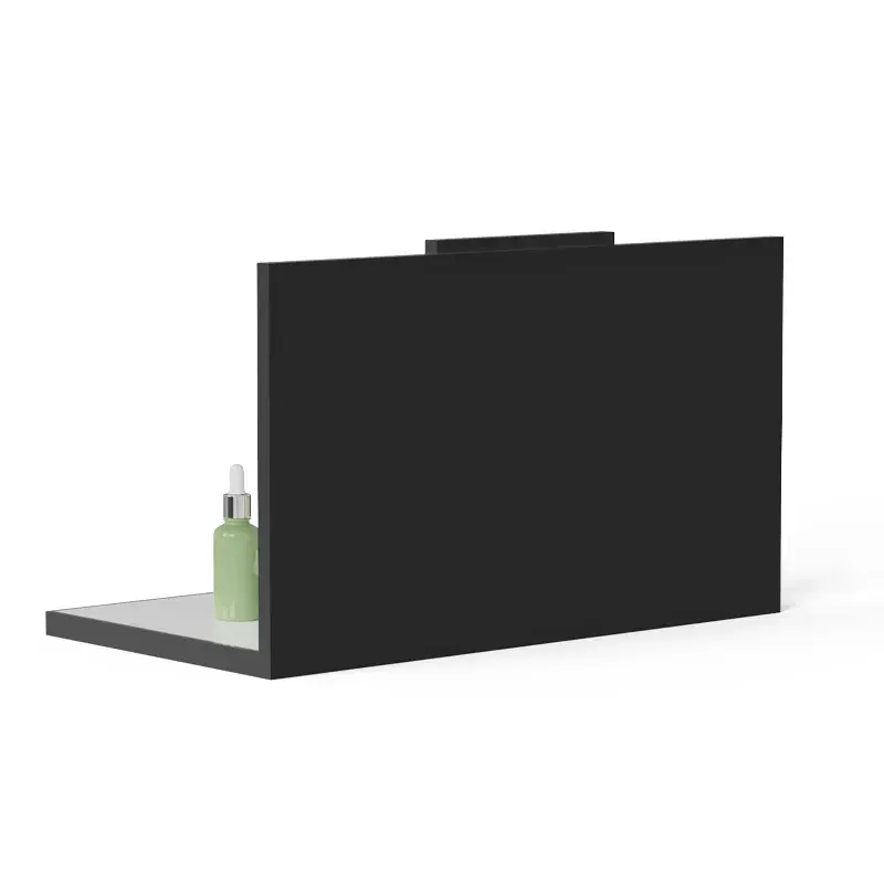 Thumbnail: Custom Logo LED Replacable Poster Skincare Display Stand