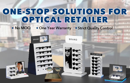 Key Points for Selecting Eyeglass Display Cabinets in Eyeglass Store Decoration