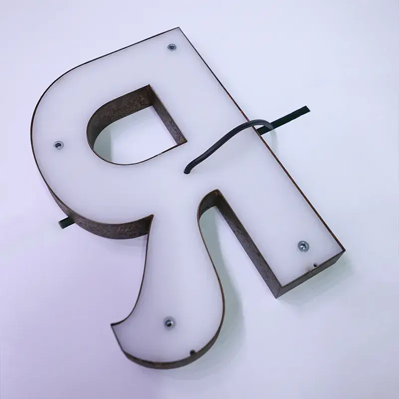 Thumbnail: Waterproof Backlit Metal Channel Letters | Halo Lit LED Signage