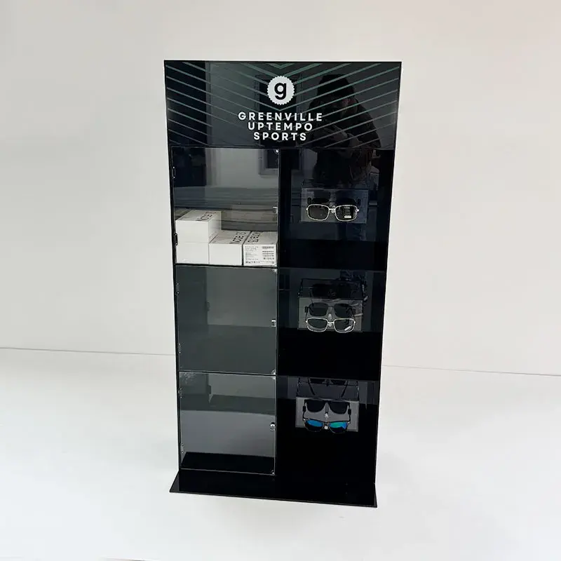 Acrylic Eyewear Retail Display Stand  Custom Logo Eyewear  Display stand