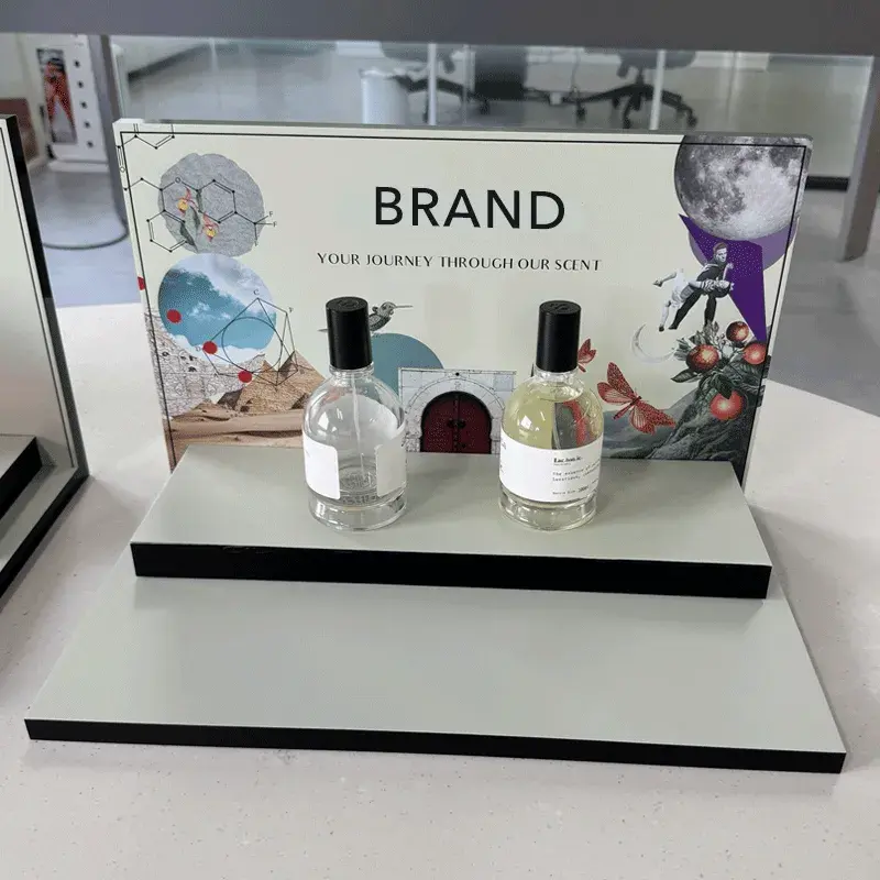 Thumbnail: Customizable cosmetics, perfume, and skincare display stand