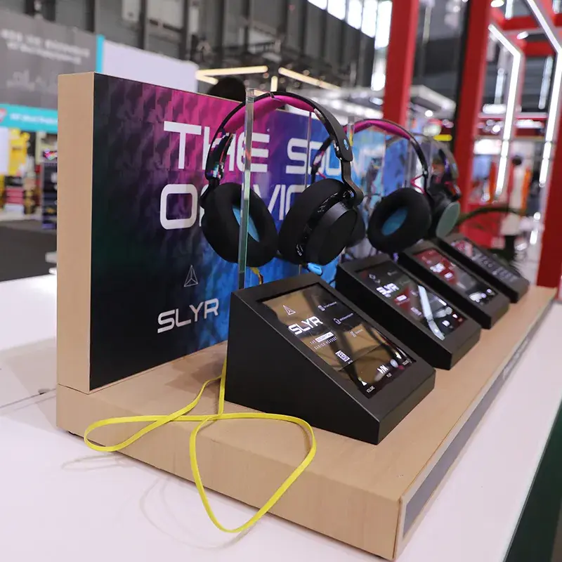 Thumbnail: Modern Stylish Acrylic Audio Headphone Display Stand