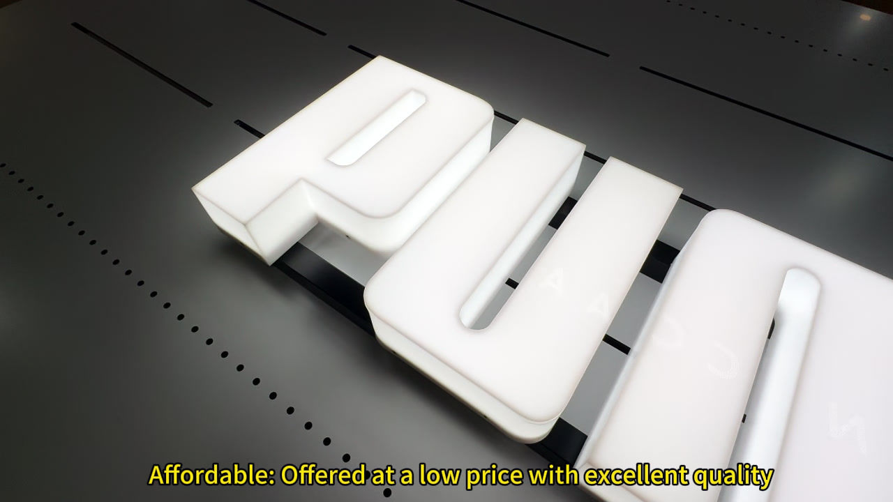 Made to Order Acrylic Business Signs for Stylish and Modern Branding