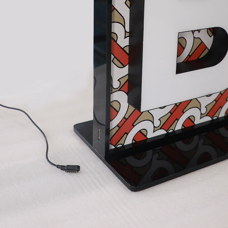 Miniature : Yijiao Rimless face illuminated letters 3D LED Front-lit Signs  For Shop Structure
