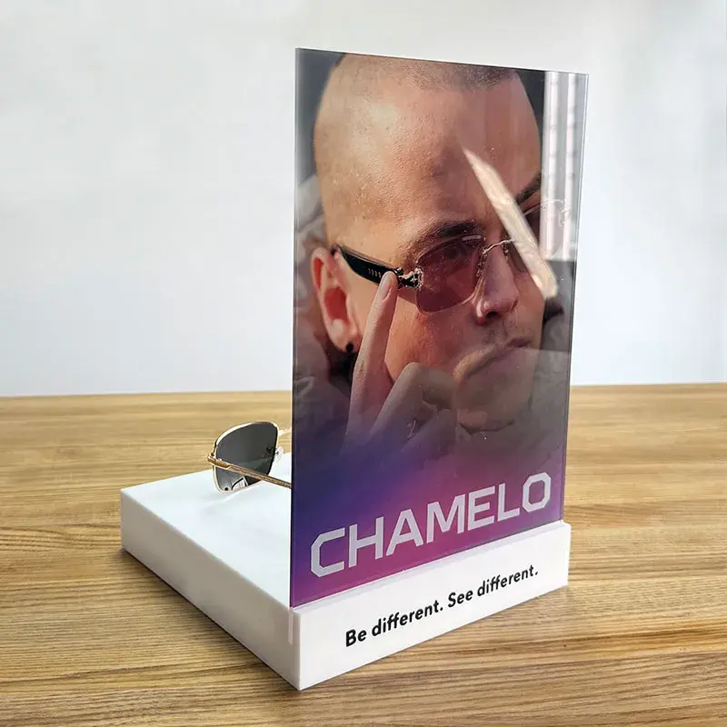 Assembly Custom Logo Eyewear sunglasses  Display stand