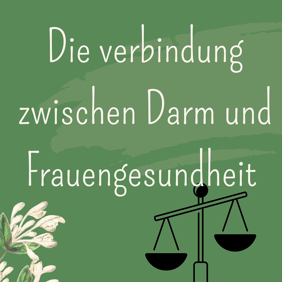 die verbindung zwischen darm und Frauengesundheit 