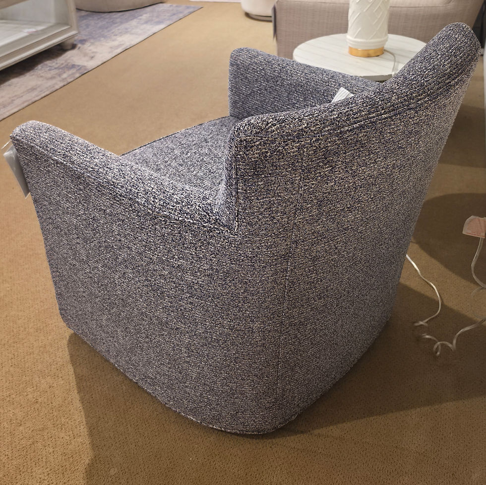 Thumbnail: Vogel Clarissa Swivel Chair in Pollock Night Sky
