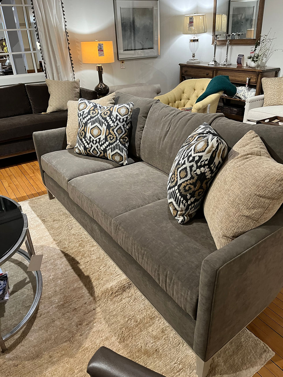 Thumbnail: Stickley Maidstone Sofa – Oak Trim