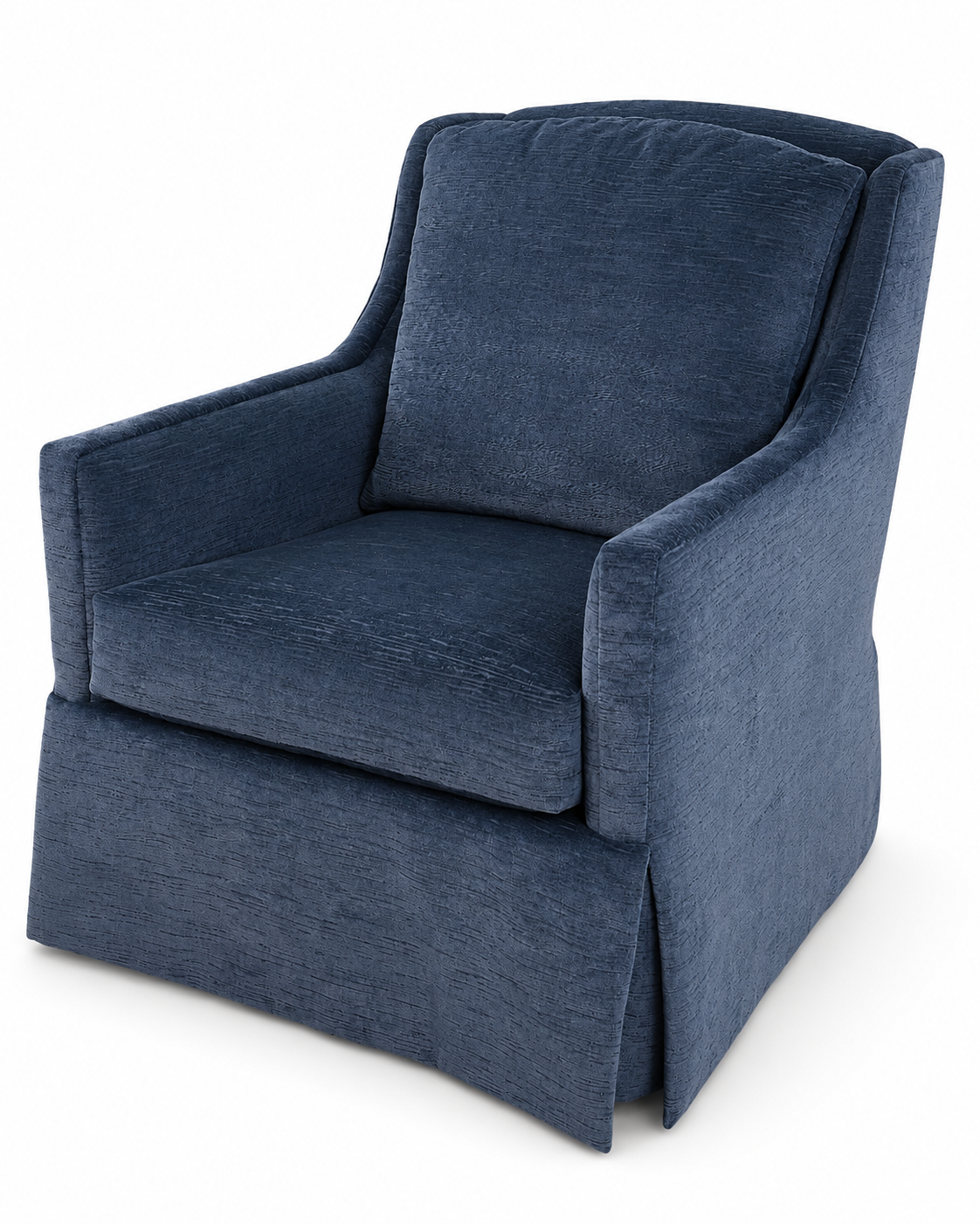 Jessica Charles Carrie Track Arm Chair in Navarro Lapis
