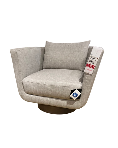 Bernhardt Gemma Swivel Chair N65035 – Fabric B385012 with Finish 789 ...