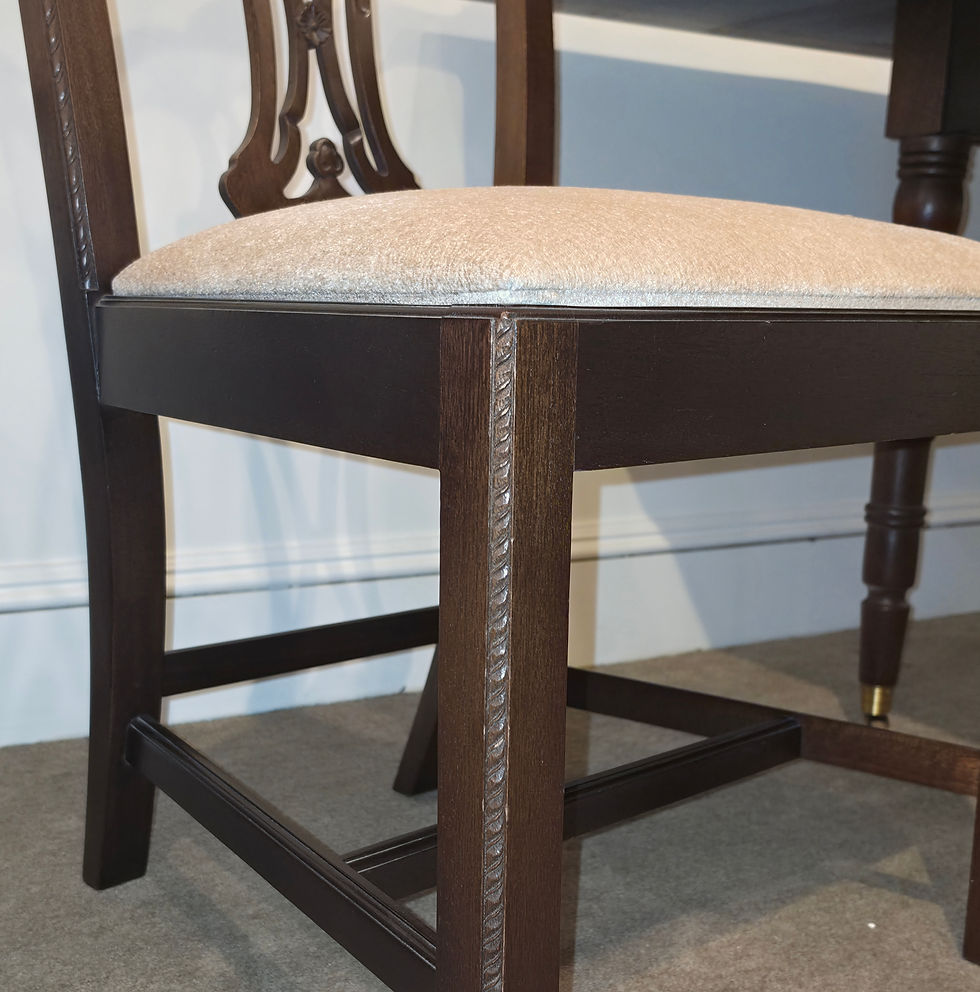 Thumbnail: Hickory Chair 3 Pc Dining Collection