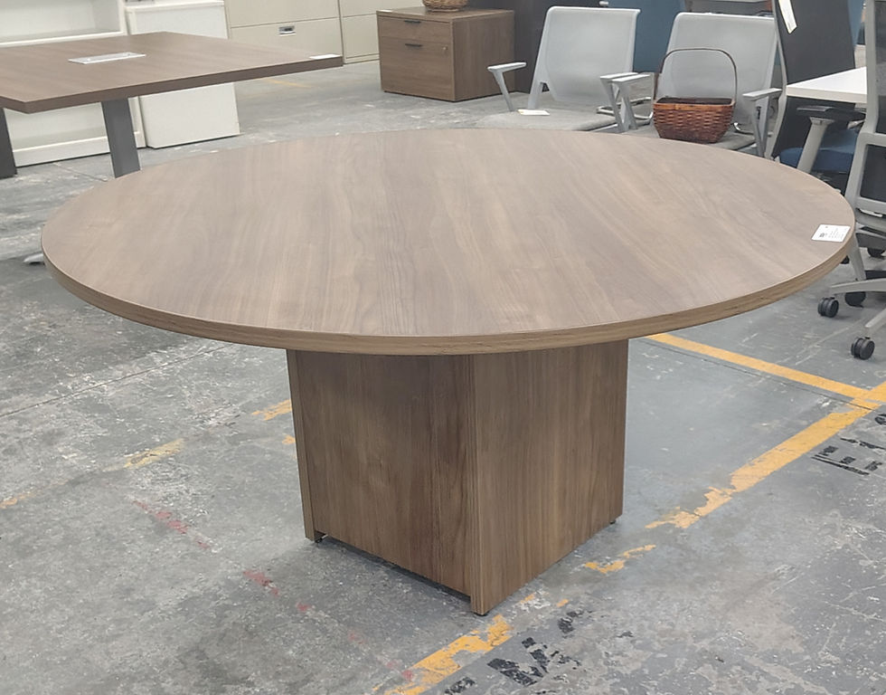 Thumbnail: 60" ROUND TABLE/ WALNUT