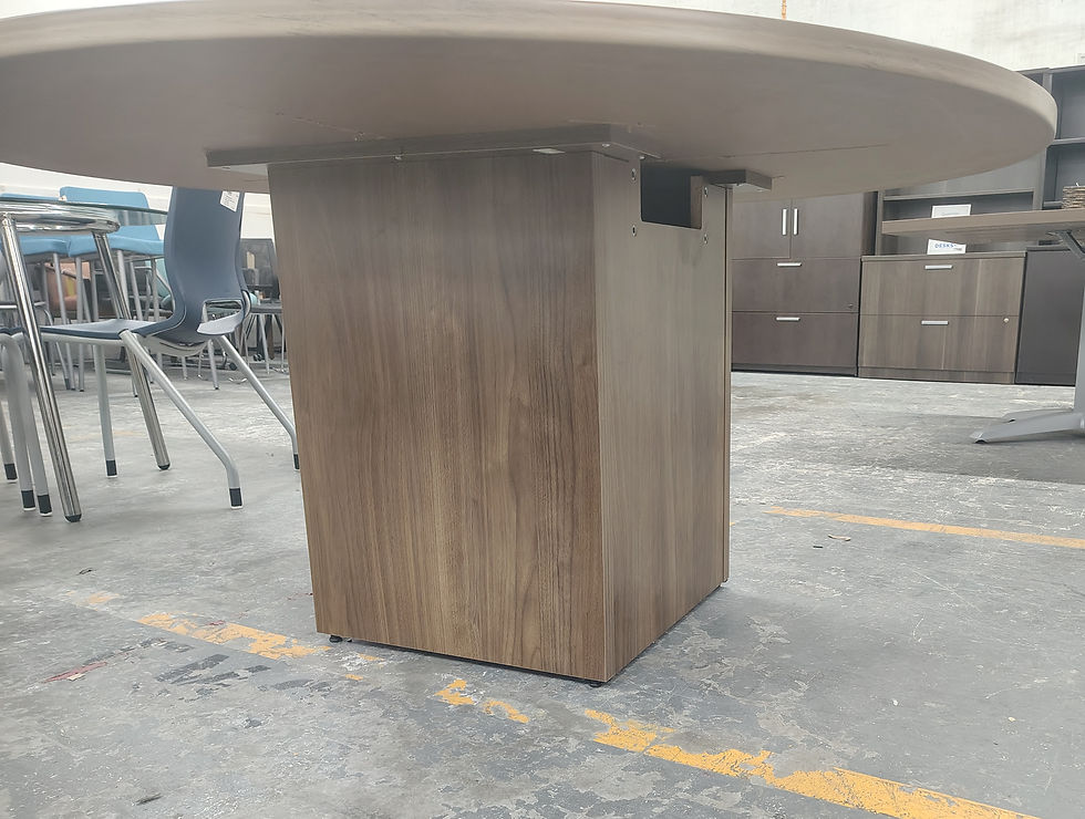 Thumbnail: 60" ROUND TABLE/ WALNUT