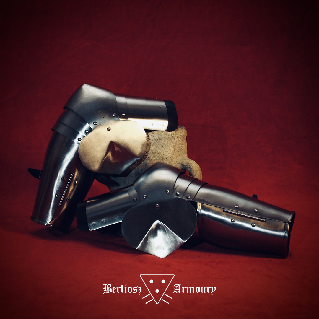 Bras d’armure articulés «Leeds»