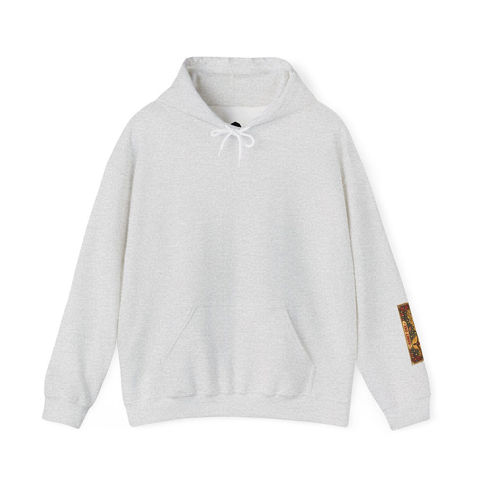 Miniatura: Celestial Sun & Moon Hoodie — 'Behind the Mask There's Truth' Graphic Sweatshirt