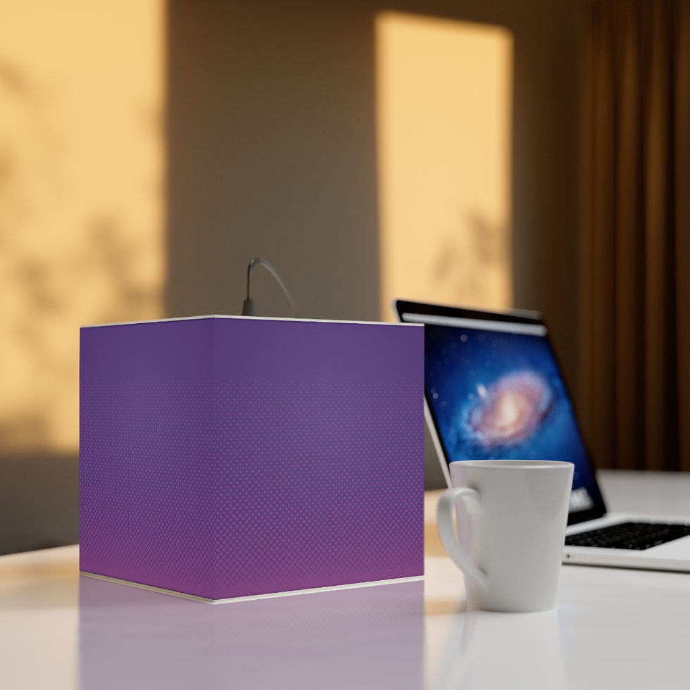 Light Cube Lamp