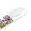 Miniatura: Iris Floral Bookmark with Inspirational Quote